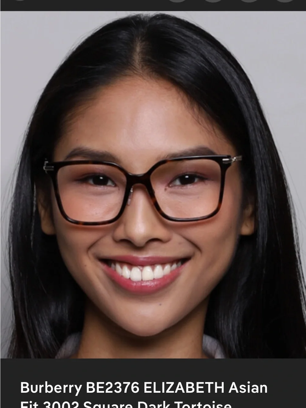 New Old Stock Burberry BE2376 4069 Blush Pink Square Optical Frames